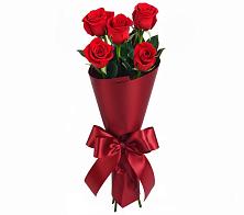Букет 5 Красных роз Эдлесс Лав в Параньге