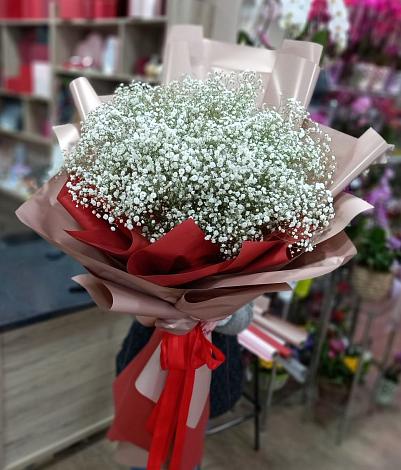 Букет цветов из: Гипсофила в Параньге