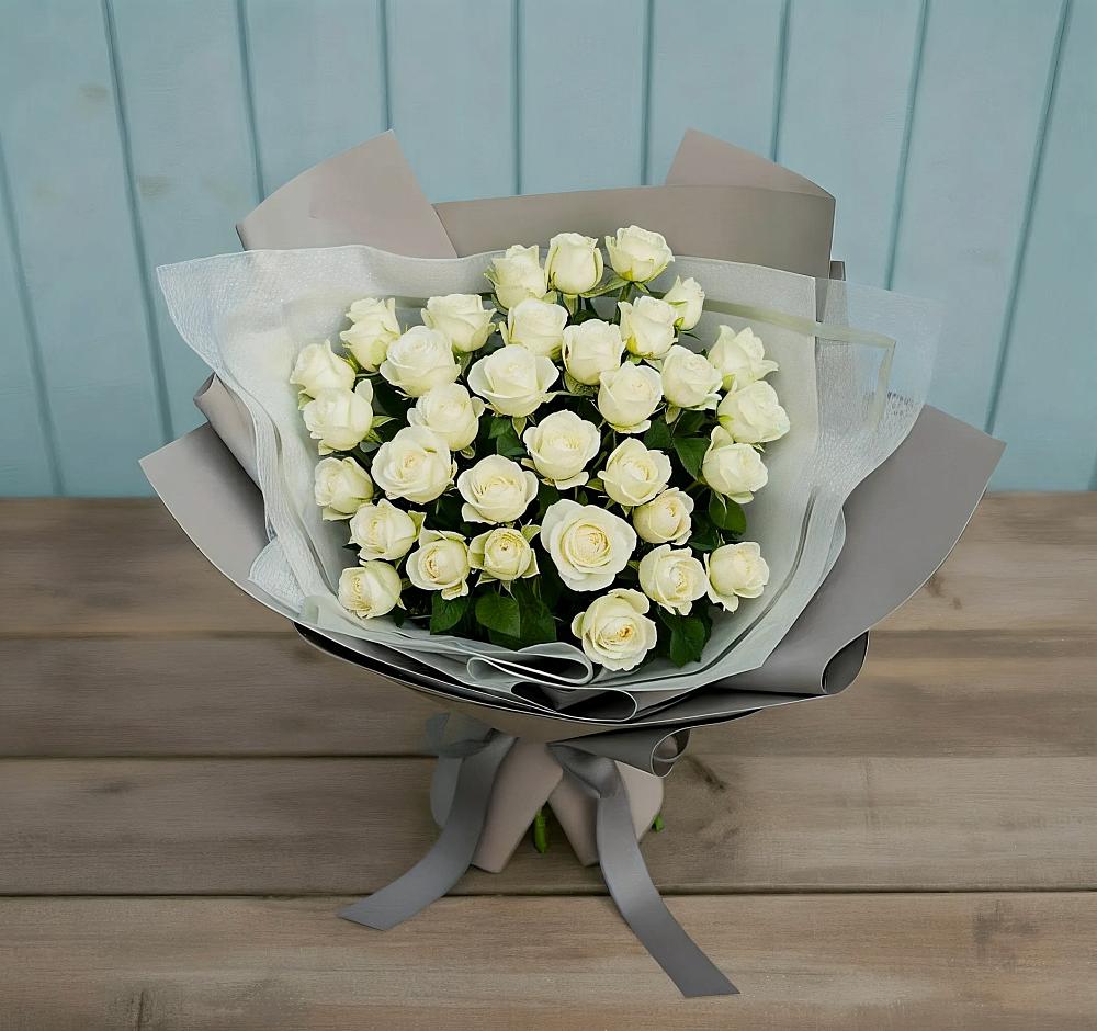 Букет Белоснежная нежность в Параньге