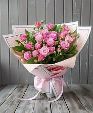 Букет Розовый кустик в Параньге