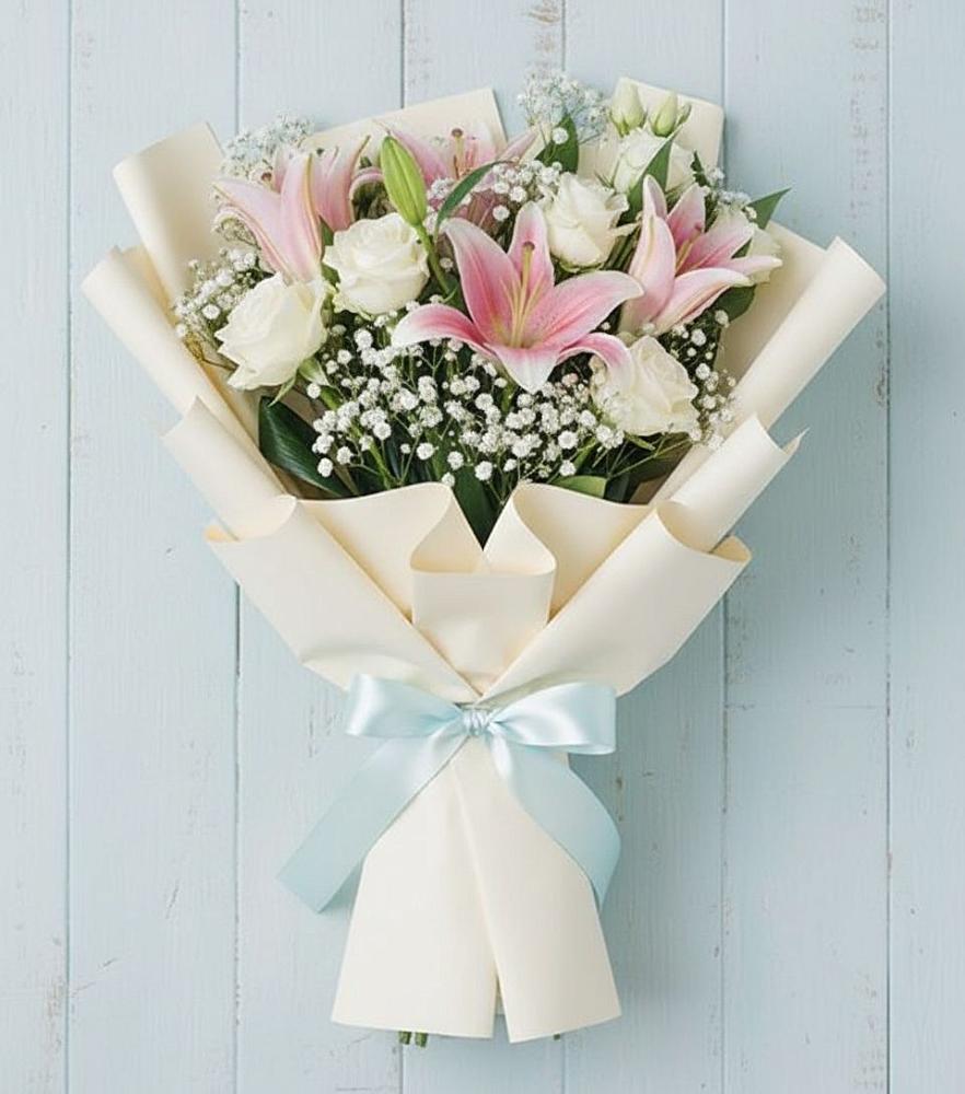 Букет цветов из: Лилии в Параньге