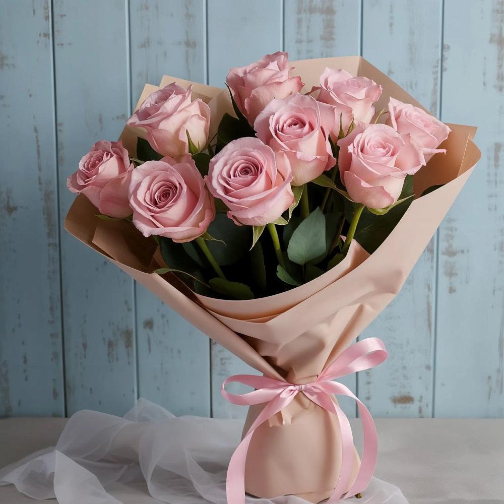 Букет цветов из: Розы в Параньге