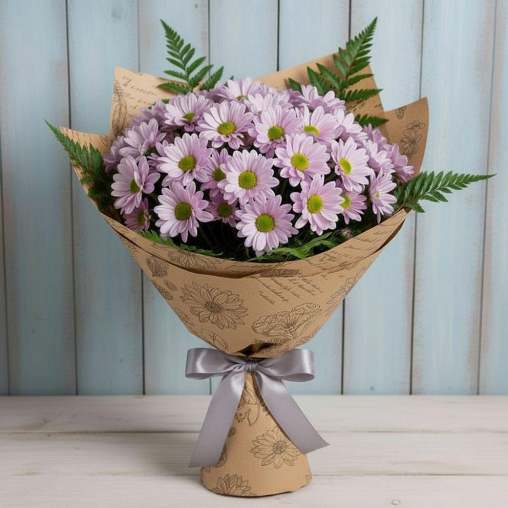 Букет цветов из: Хризантемы в Параньге