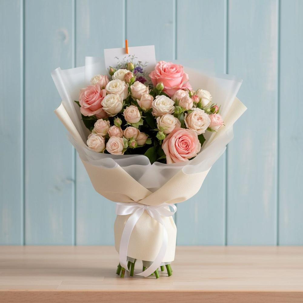 Букет цветов из: Розы в Параньге