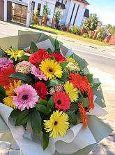 Букет цветов из:  Герберы #REPLACE_PRED# Параньге