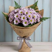 Букет цветов из:  Хризантемы #REPLACE_PRED# Параньге