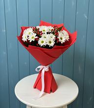 Букет цветов из:  Хризантемы #REPLACE_PRED# Параньге