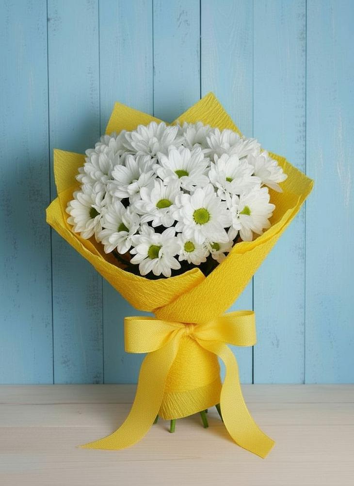 Букет цветов из: Хризантемы в Параньге