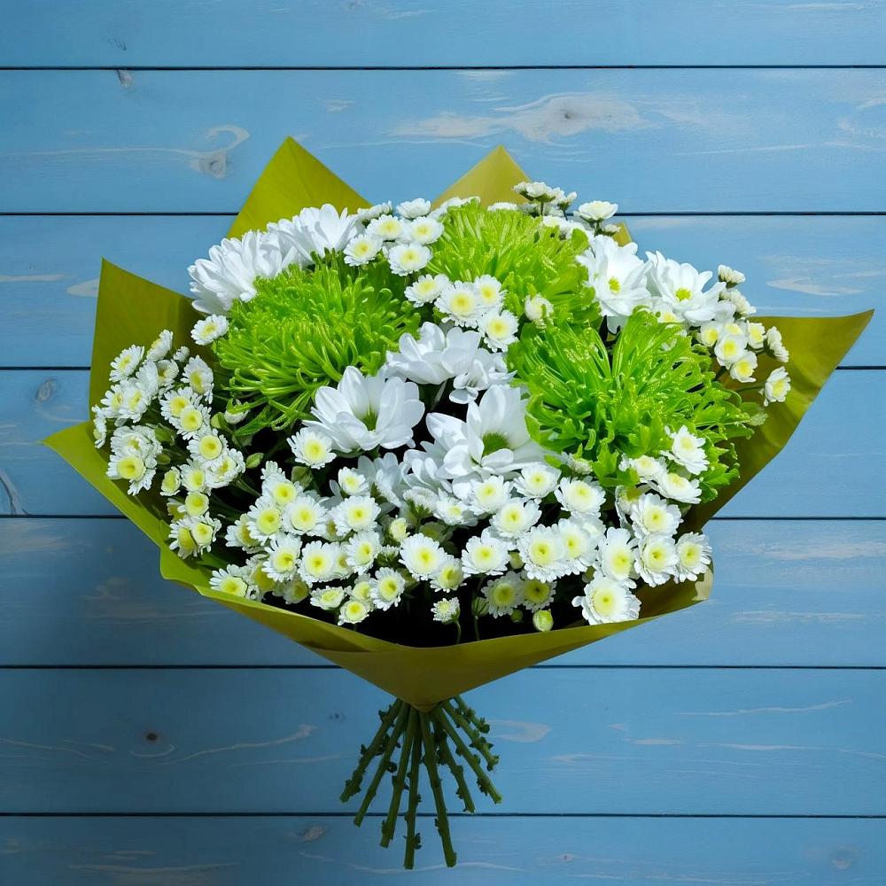Букет цветов из: Хризантемы в Параньге