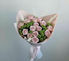 Букет цветов из:  Розы и Хризантемы в Параньге