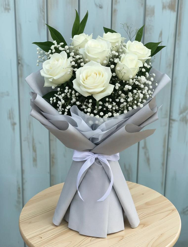 Букет цветов из: Розы в Параньге