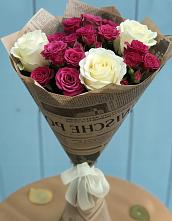 Букет цветов из:  Розы в Параньге