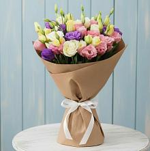 Букет цветов из:  Лизиантусы в Параньге