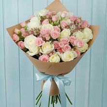 Букет цветов из:  Розы в Параньге